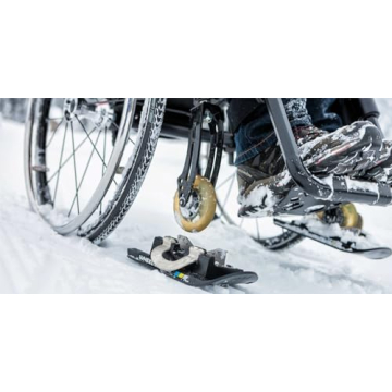 Wheel Blades Standard Wheelchair Skis for Snowy Adventures