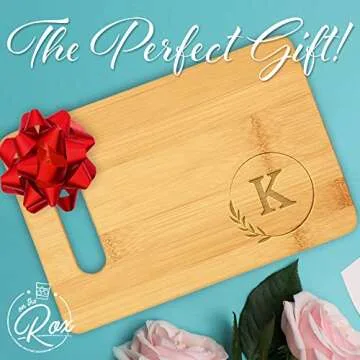 Personalized Engraved Bamboo Cutting Board - Custom Gift