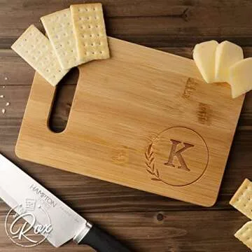 Personalized Engraved Bamboo Cutting Board - Custom Gift