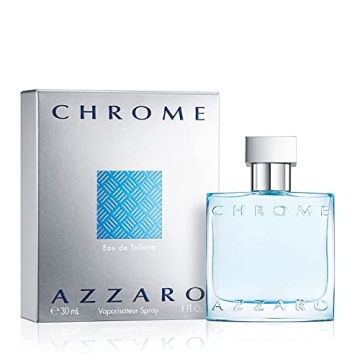 Azzaro Chrome Men's Aquatic Citrus Cologne – Travel Size
