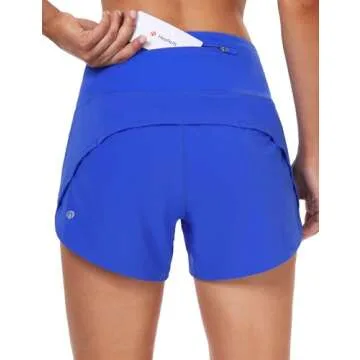 HeyNuts Running Shorts - High Waisted Athletic Gear for Women