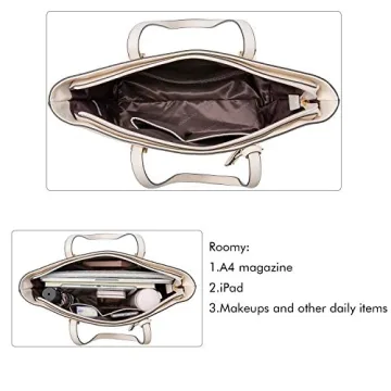 LOVEVOOK Handbags 4pcs Purse Set for Stylish Women