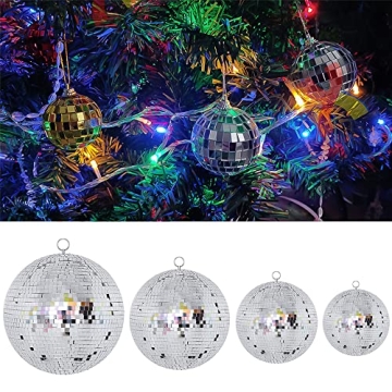 Boshen 12" Disco Mirror Ball for Parties and Events