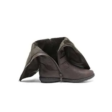 DREAM PAIRS Women's Faux Fur-Lined Winter Boots