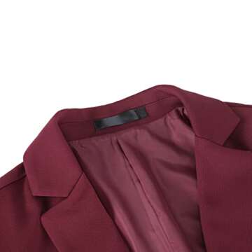 Men's Slim Fit Business Blazer for All Occasions