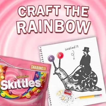 SKITTLES Smoothies Chewy Candy Bulk Pack - 6 Bags