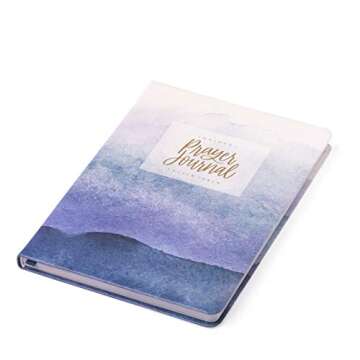 Lauren Ibach Christian Prayer Journal, 192 Page Notebook with Inspirational Art & Bible Verses, Flex...