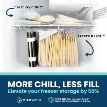 Space-Saving Freeze Milk Organizer for New Mothers