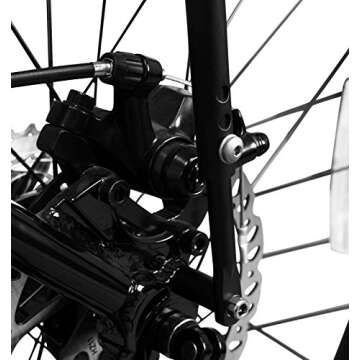 Ibera Bike Rack - Bicycle Touring Carrier Plus+ for Disc Brake Mount, Frame-Mounted for Heavier Top ...