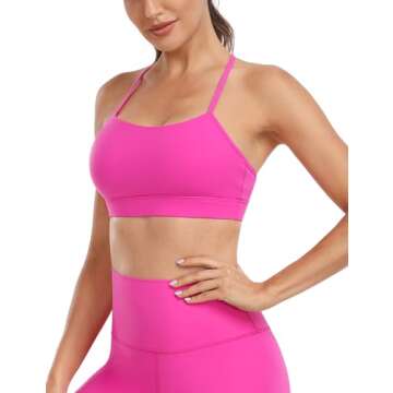 HeyNuts Freest Y Back Sports Bra – Stylish & Comfortable Workout Wear