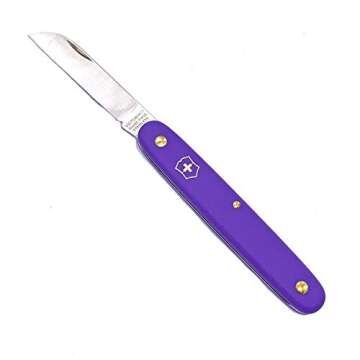 Victorinox Floral Swiss Army Knife in Purple for Outdoor Use