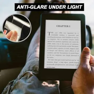 6.8" Clear Case Screen Protector for All New Kindle Paperwhite (11th Generation 2021) and Amazon Paperwhite Signature Edition, Soft Transparent Cover E-Reader Cases Covers, TPU Skin Bumper Back Shell