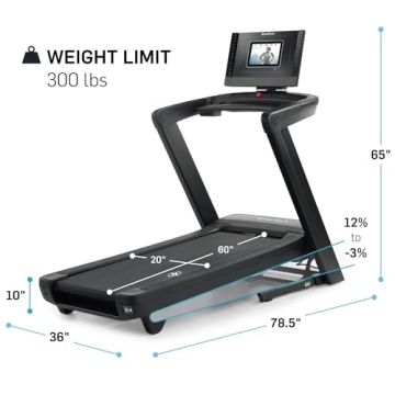 NordicTrack 1250 Treadmill: iFIT Enabled with Touchscreen