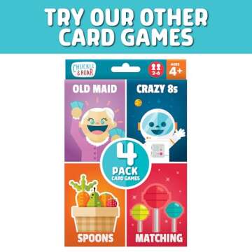 Chuckle & Roar Classic Card Games for Family Fun