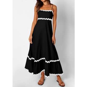 Stylish KIRUNDO Women's Sundress for Summer Events and Parties