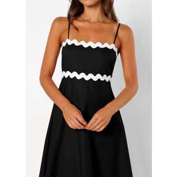 Stylish KIRUNDO Women's Sundress for Summer Events and Parties