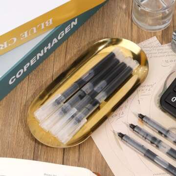 Viksio Rollerball Pens Set - Fine Point Writing Made Easy