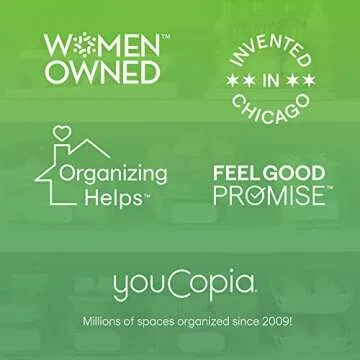 YouCopia RollOut® Fridge Drawer 8", Fridge Organizer and Storage, Clear BPA-Free Refrigerator Bin with Adjustable Dividers