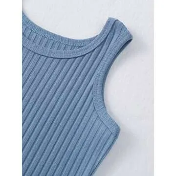 Stylish MakeMeChic Girl's Sleeveless Romper 2pack