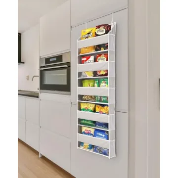 ULG Over Door Organizer with 5 Pockets and Mesh Storage