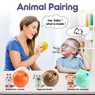 Farm Animals Learning Toys for Toddlers 1-3 Years