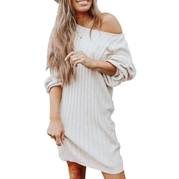 PRETTYGARDEN Women's Oversized Pullover Dress for Casual Style