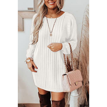 PRETTYGARDEN Women's Oversized Pullover Dress for Casual Style