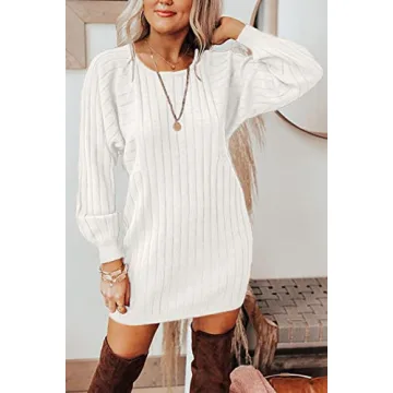 PRETTYGARDEN Women's Oversized Pullover Dress for Casual Style