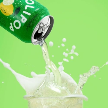 Olipop Lemon Lime Prebiotic Soda for Guilt-Free Refreshment