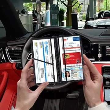 TOURSUIT Car Document Holder - Stylish & Practical Organizer