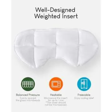 Comfortable Sivio Weighted Eye Mask for Ultimate Sleep