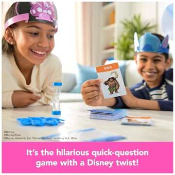 Disney Hedbanz Fun Guessing Game for 2-6 Players ages 6+