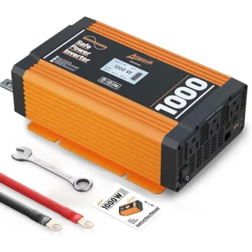 Ampeak Pure Sine Wave Inverter 1000W ETL Certified - Reliable Power for Every Adventure