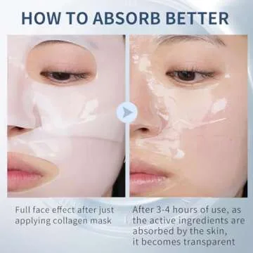 MAVENI Bio-Collagen Face Masks for Deep Hydration