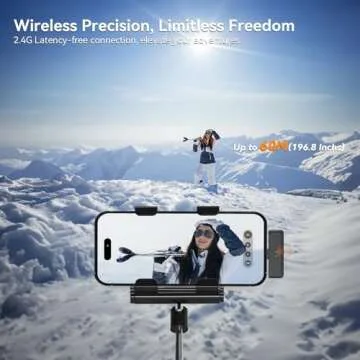 LEVN Microphone for iPhone, Wireless Lavalier Microphone (2 TX + 2 RX + Charging Case), Mini Mic with Noise Cancellation, 20H Battery, 200ft, Wireless Microphone for iPhone 15/14/13/12, Android, PC