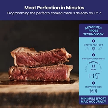 Chefman Digital 5-Quart Air Fryer with Temperature Probe