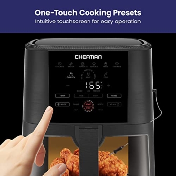 Chefman Digital 5-Quart Air Fryer with Temperature Probe