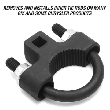 OEMTOOLS Inner Tie Rod Tool for GM Chrysler Vehicles
