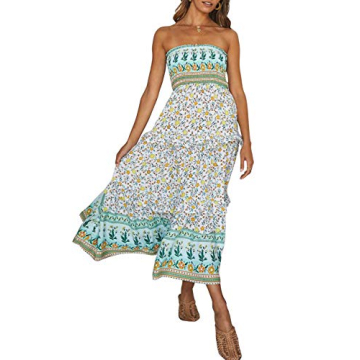 Stylish ZESICA Floral Maxi Dress for Summer Parties