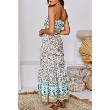 Stylish ZESICA Floral Maxi Dress for Summer Parties
