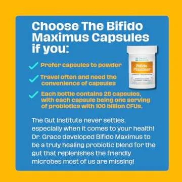 High Potency Probiotics for Digestive Health - Bifido Maximus