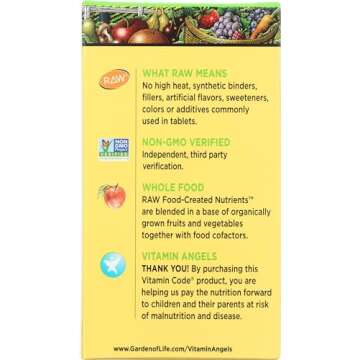 Garden of Life Raw B Complex - Vegan Energy Support Capsules