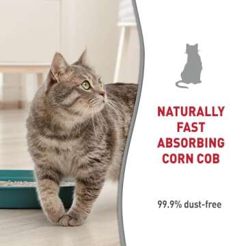 Nature's Miracle Clumping Corn Cob Litter, Odor Control