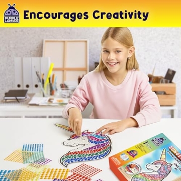 Unicorn Window Art Kit for Kids - Perfect Craft Gift