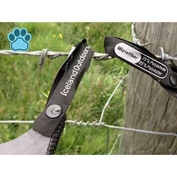 Quick-Dry Microfiber Dog Towels - Iceland Outdoors