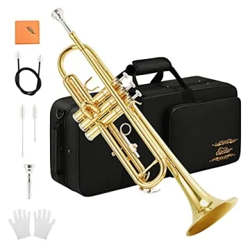 Eastar Bb Standard Trumpet Set - Ideal Starter Instrument with Complete Kit