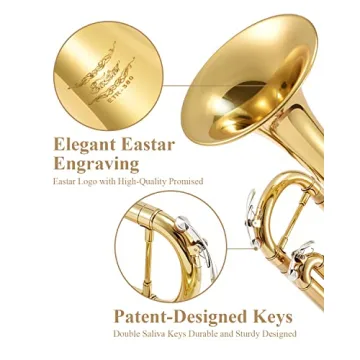 Eastar Bb Trumpet Set - Complete Brass Starter Instrument
