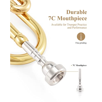 Eastar Bb Trumpet Set - Complete Brass Starter Instrument