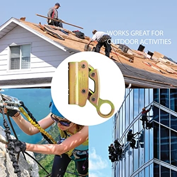 Secure Bite Dual Cam Rope Grab for Safe Climbing and Work