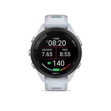 Garmin Forerunner 265S Running Smartwatch, Colorful AMOLED Display, Training Metrics and Recovery In...